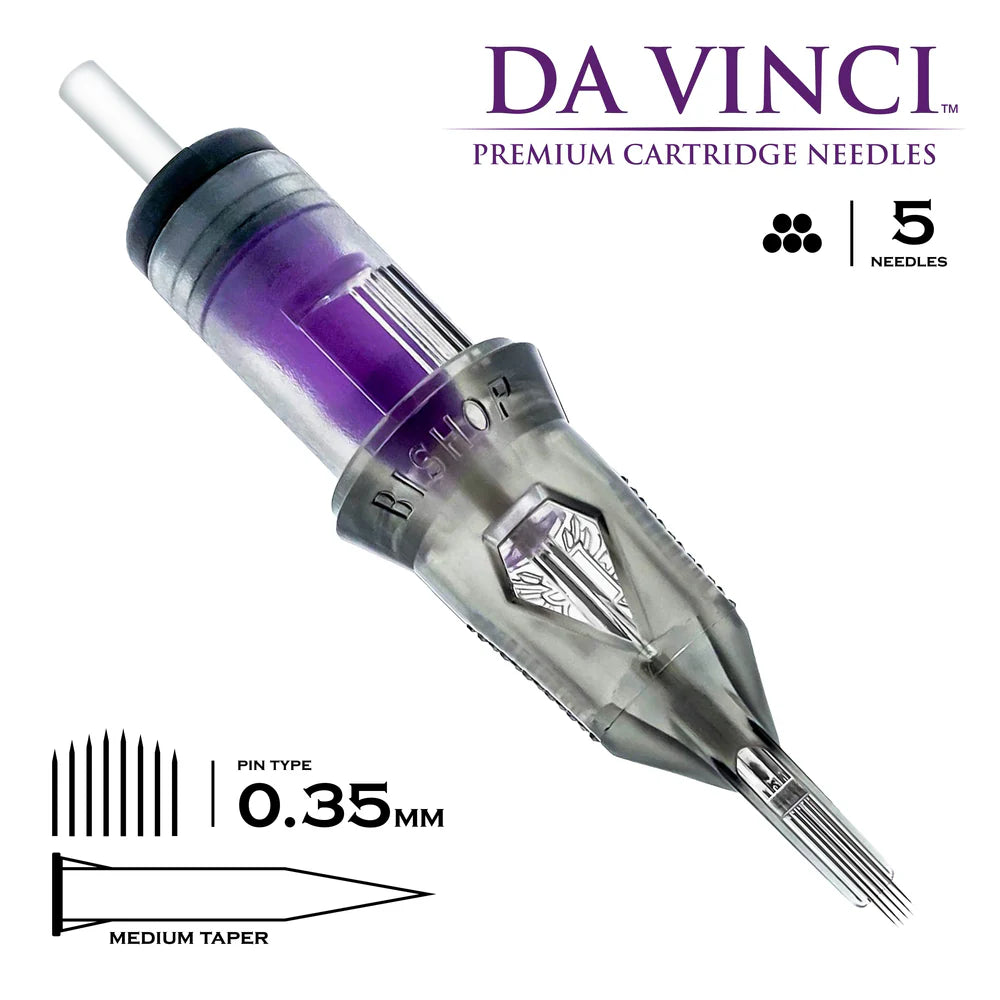 DA VINCI V2 - 0.35mm - Magnum - Curved - Medium Taper