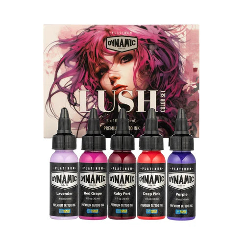 Dynamic Lush 1oz 5 Bottle Color Set