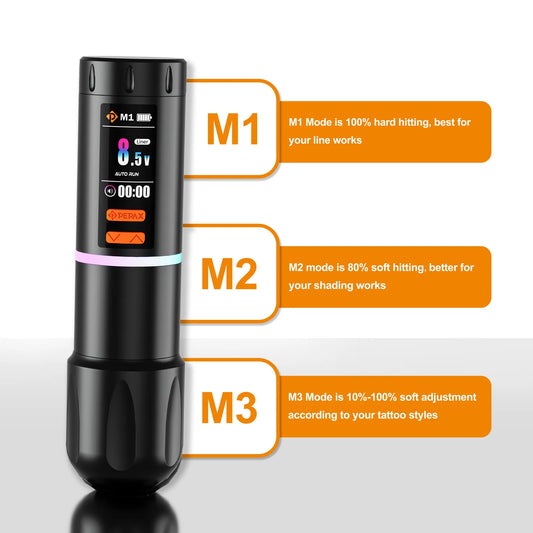 PEPAX Leve H3 Wireless Tattoo Pen Machine