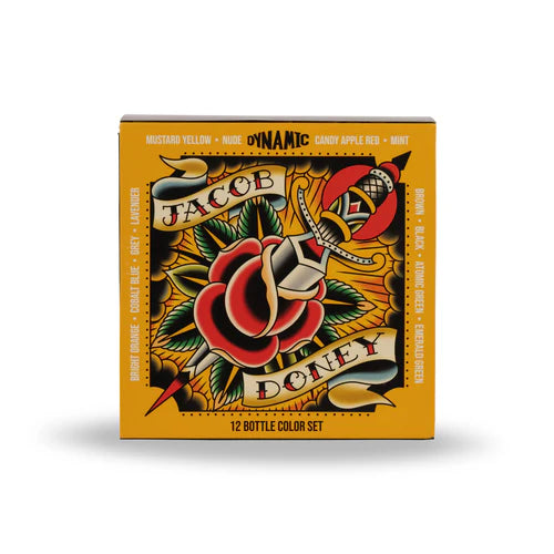 Jacob Doney Dynamic Platinum 1oz 12 Bottle Color Set