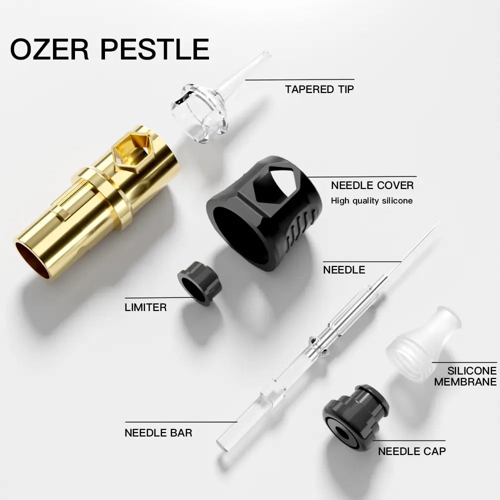 Ozer G - 0.35mm - スジ針 - ロングテーパー