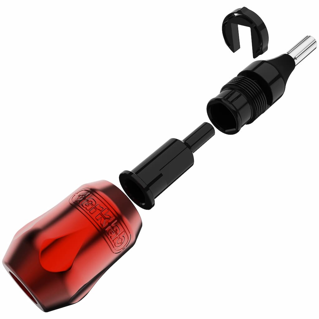 FK Irons Click Ergo Adjustable Cartridge Grip - Ruby