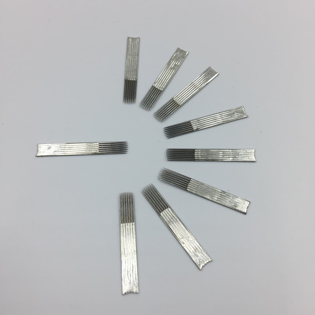 Premade Magnum Curve Needles Head Short Taper (Pkg.of 50)