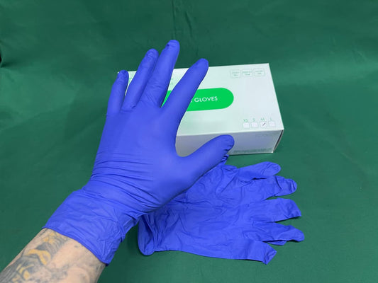 Nitrile Free Plus Cobalt Blue Gloves