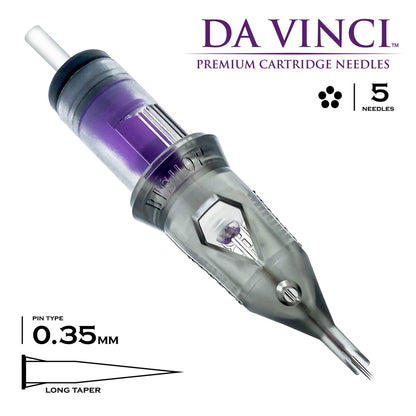 DA VINCI V2 - 0.35mm - Round - Shader - Long Taper
