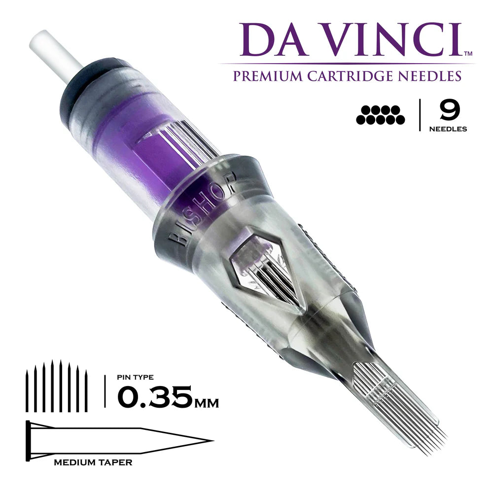 DA VINCI V2 - 0.35mm - Magnum - Curved - Medium Taper