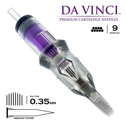 DA VINCI V2 - 0.35mm - Magnum - Curved - Medium Taper