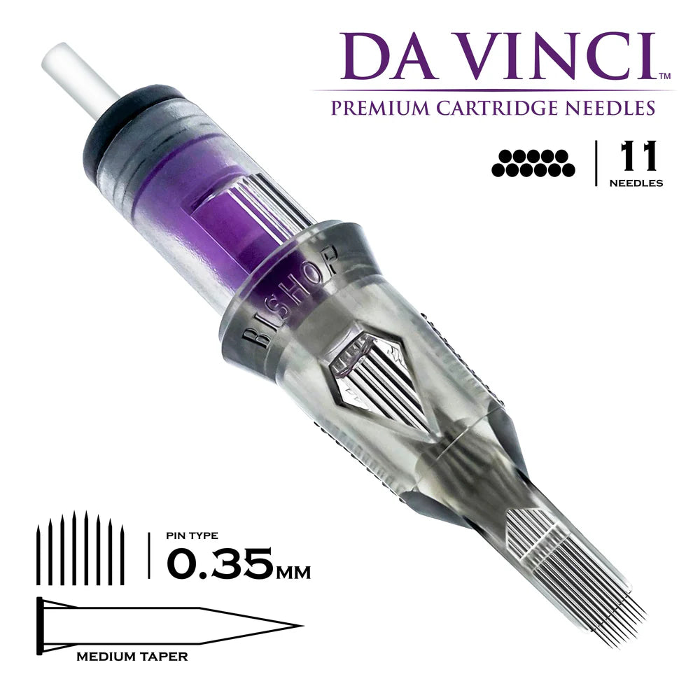 DA VINCI V2 - 0.35mm - Magnum - Curved - Medium Taper