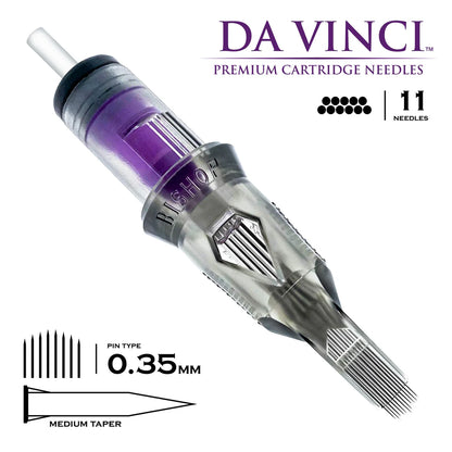 DA VINCI V2 - 0.35mm - Magnum - Curved - Medium Taper