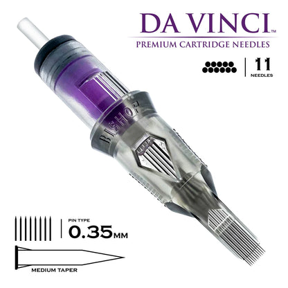 DA VINCI V2 - 0.35mm - Magnum - Straight - Medium Taper