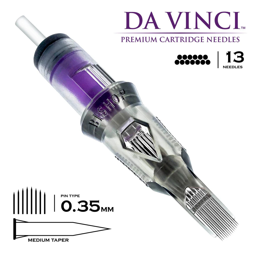DA VINCI V2 - 0.35mm - Magnum - Curved - Medium Taper
