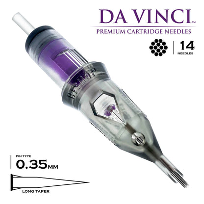 DA VINCI V2 - 0.35mm - Round - Shader - Long Taper