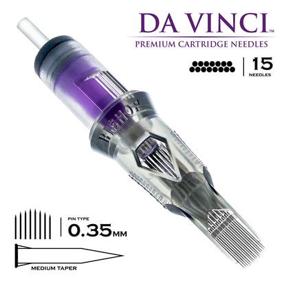DA VINCI V2 - 0.35mm - Magnum - Curved - Medium Taper