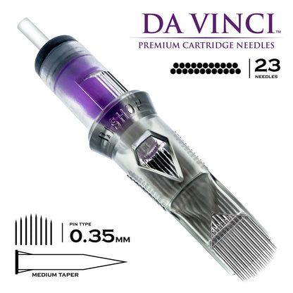 DA VINCI V2 - 0.35mm - Magnum - Curved - Medium Taper