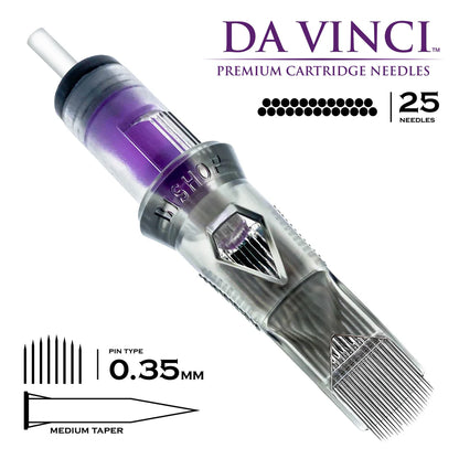 DA VINCI V2 - 0.35mm - Magnum - Curved - Medium Taper