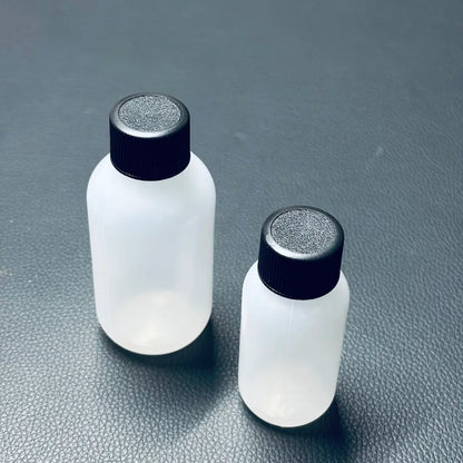 LDPE プラスチックボトルキャップ付き 1oz・2oz