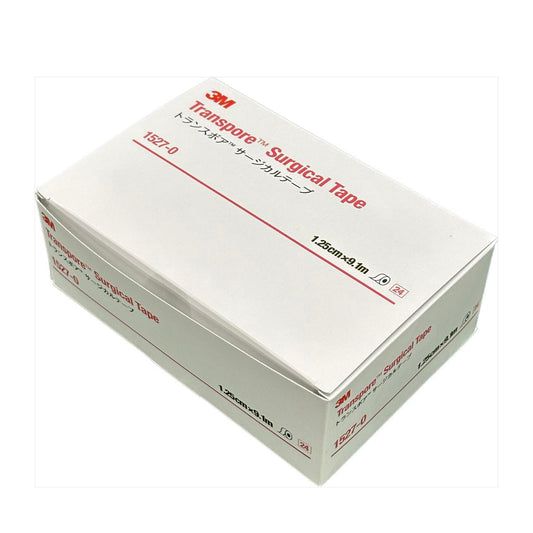 Transpore　テープ 1.25cm (box of 24)