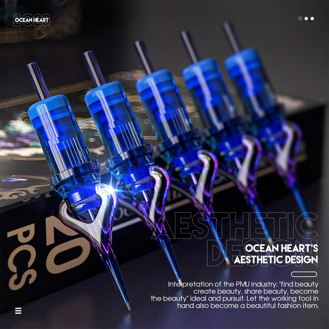 Mast Ocean Heart - 0.25mm - Liner - スジ針
