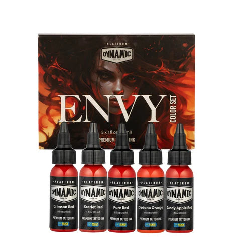 Envy by Dynamic Platinum 1oz 5 Bottle Color Set