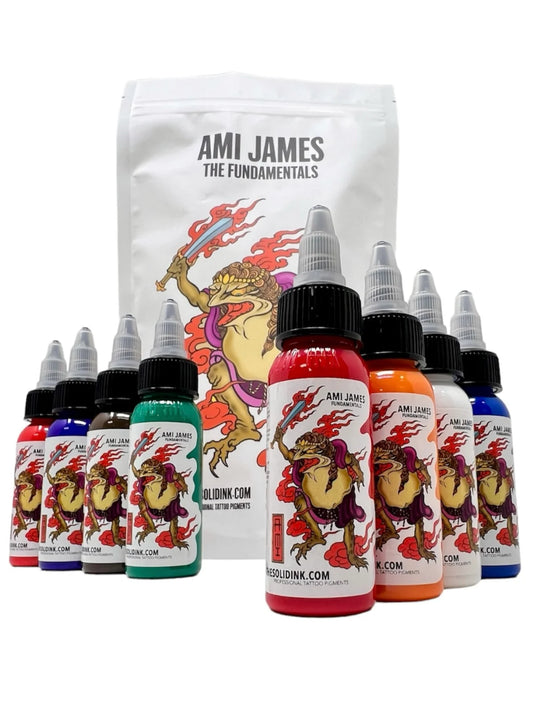 Ami James THE FUNDAMENTALS 1oz 8 colors set | Solid Ink