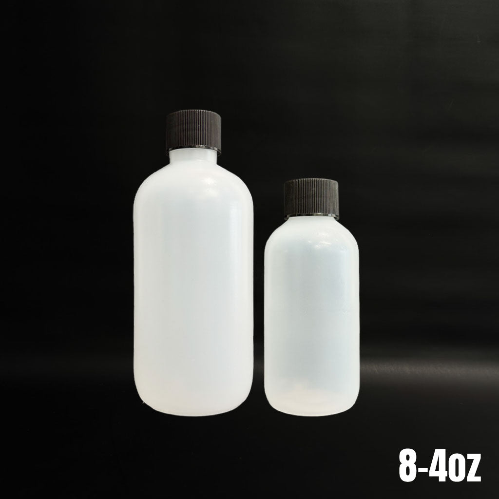 LDPE Plastic Bootle with Cap 4oz・8oz