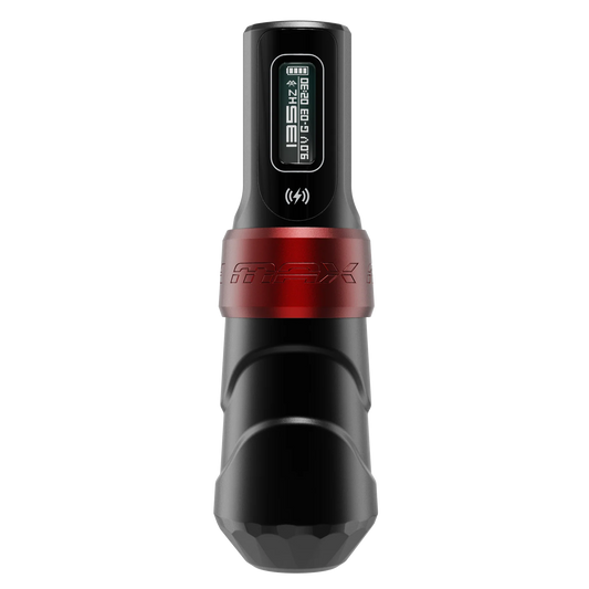 FK Irons Flux Max Tattoo Machine with 2 PowerBolt II — 4.0mm Yomico