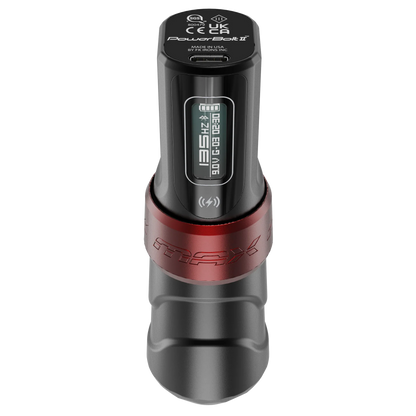 FK Irons Flux Max Tattoo Machine with 2 PowerBolt II — 4.0mm Yomico