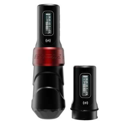 FK Irons Flux Max Tattoo Machine with 2 PowerBolt II — 4.0mm Yomico
