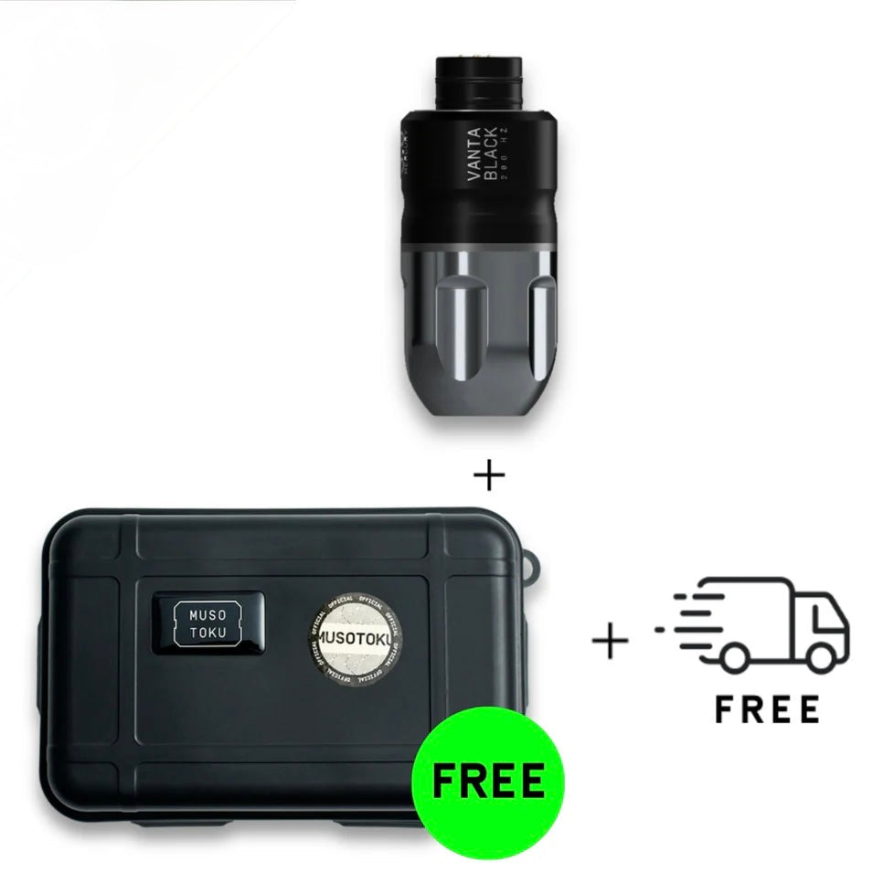 Vanta Black Edition Mercury M-1 Tattoo Machine