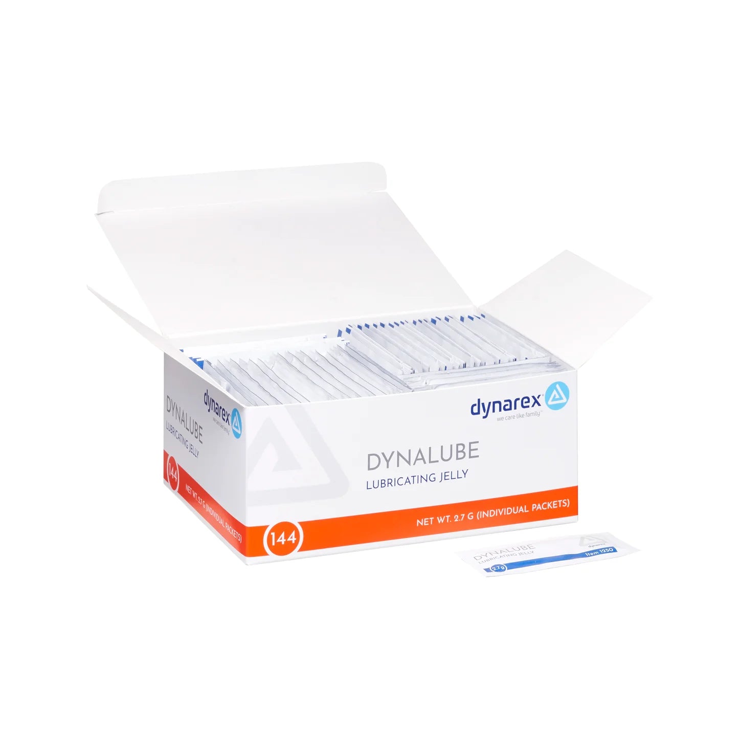 Sterile Lubricating Jelly 2.7g foil packets - Case of 144 foil packs