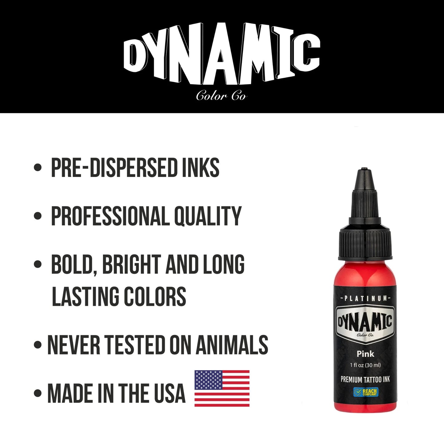 Pink Dynamic Platinum Tattoo Ink