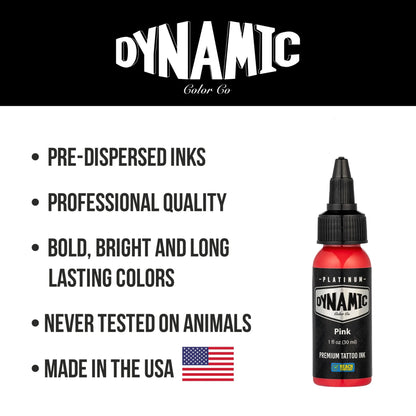 Pink Dynamic Platinum Tattoo Ink