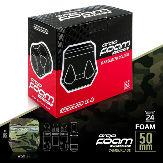 Ergo Disposable Foam Covers Camouflage - Box of 24