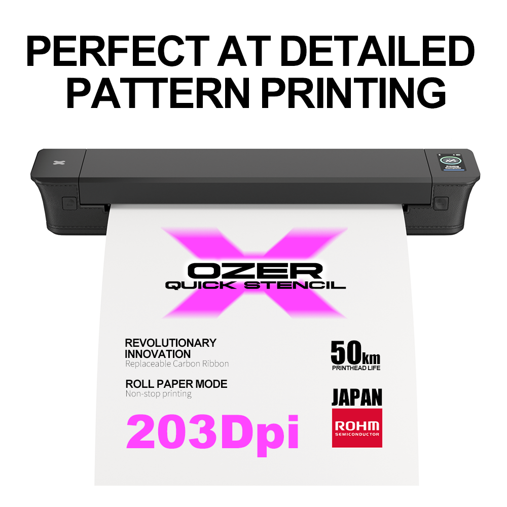 Ozer X Quick stencil Machine