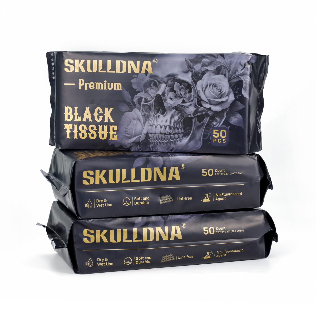 Skulldna Premium Black Tissue