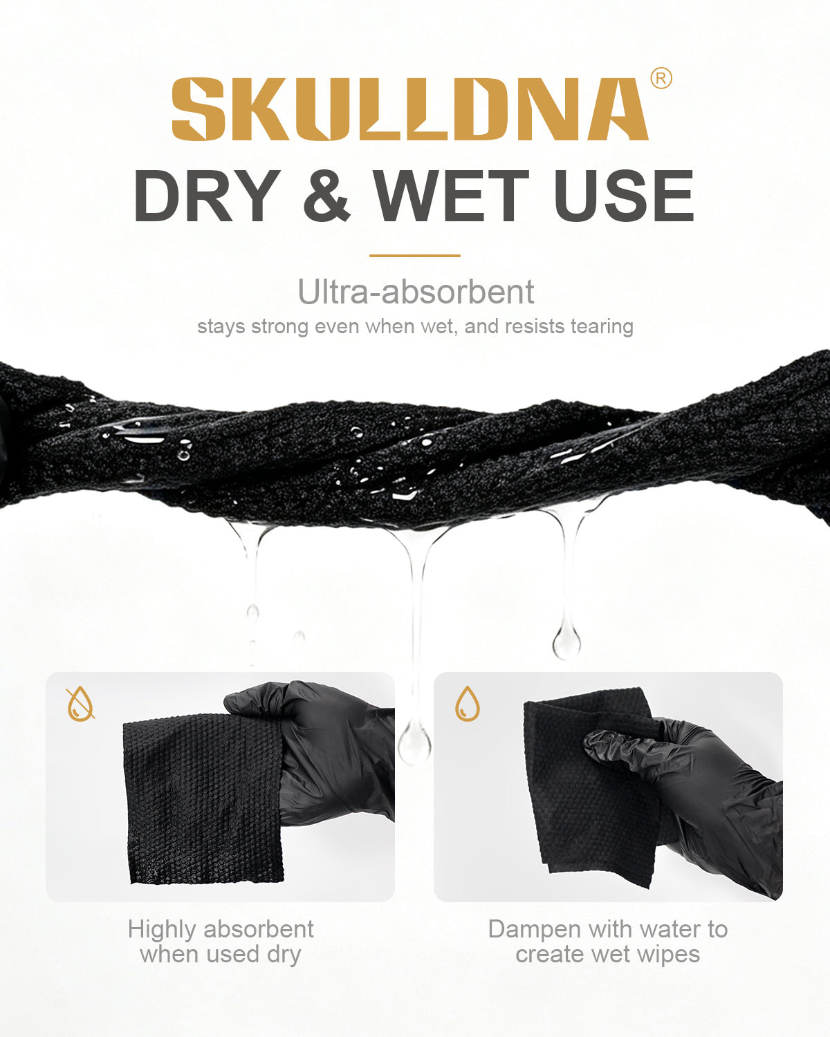 Skulldna Premium Black Tissue