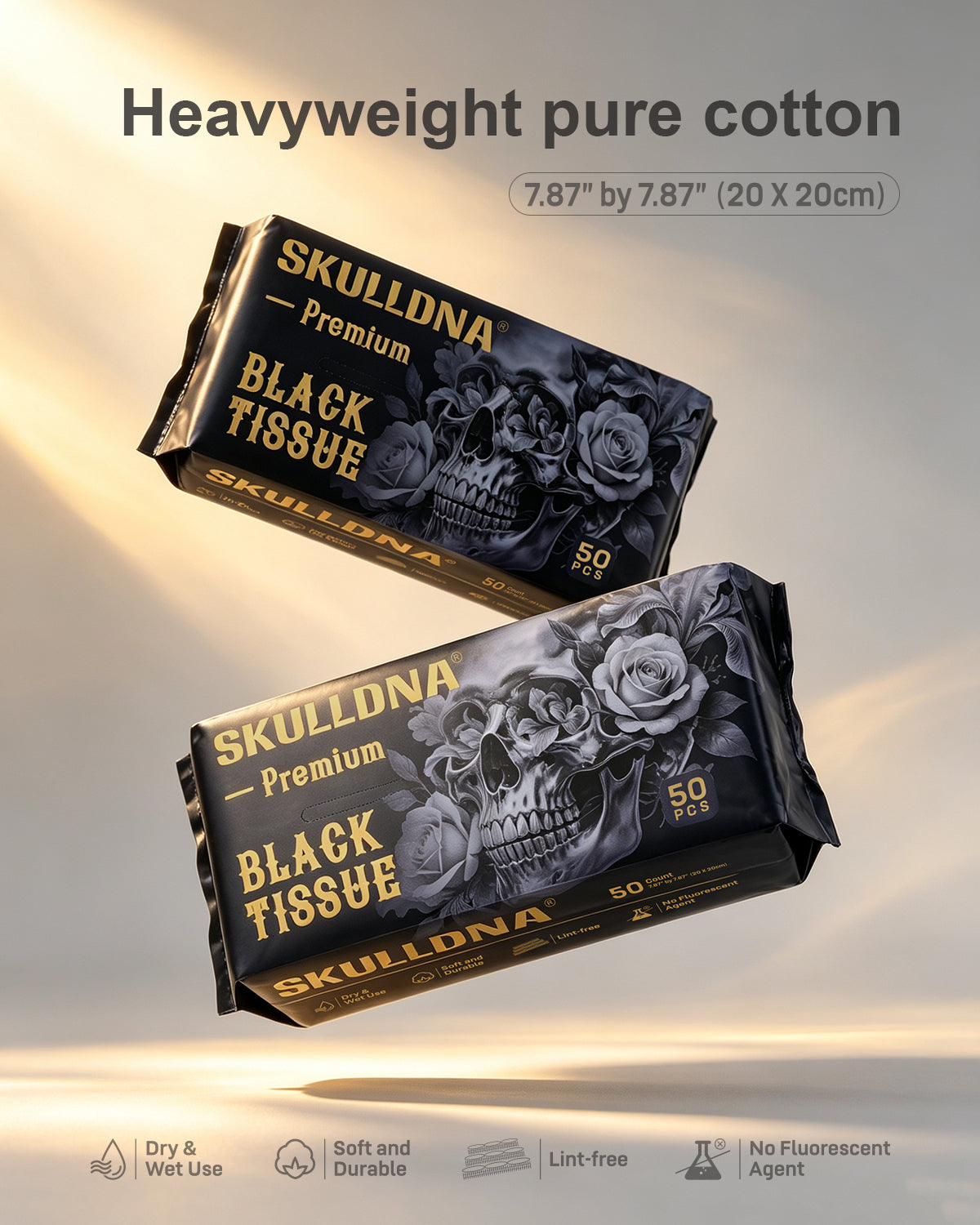 Skulldna Premium Black Tissue