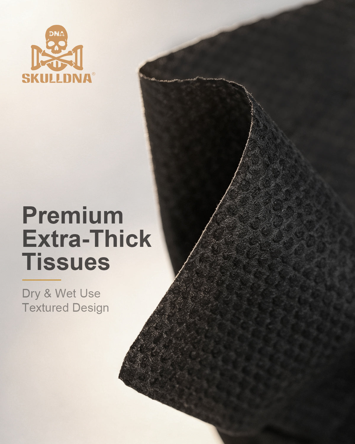 Skulldna Premium Black Tissue