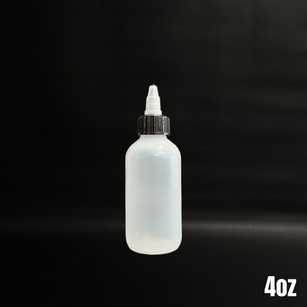 LDPE Plastic Bootle with Cap 4oz・8oz