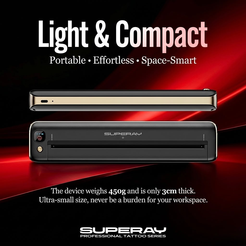 Superay portable wireless Printer