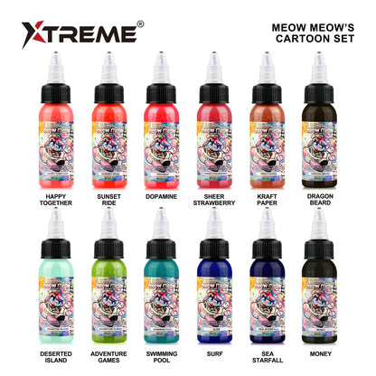 Meow Meow Cartoon Set