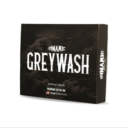 Dynamic Greywash Tattoo Ink - 4 oz. Bottle Set