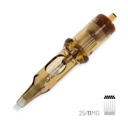 Kwadron - 0.25mm - マグナム - ストレート - ロングテーパー