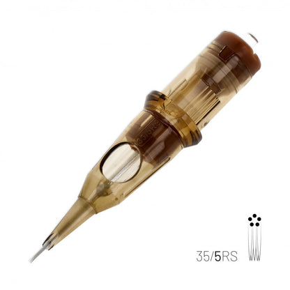 Kwadron - 0.35mm - ラウンドシェーダー - ロングテーパー