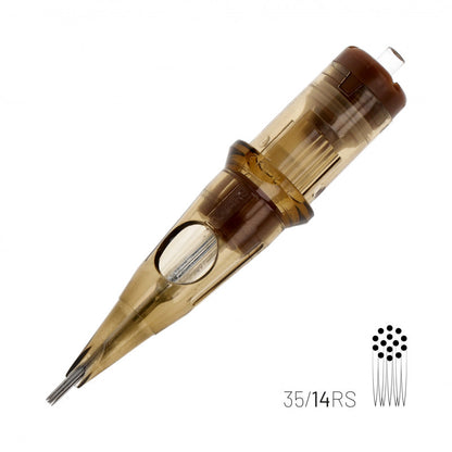 Kwadron - 0.35mm - ラウンドシェーダー - ロングテーパー