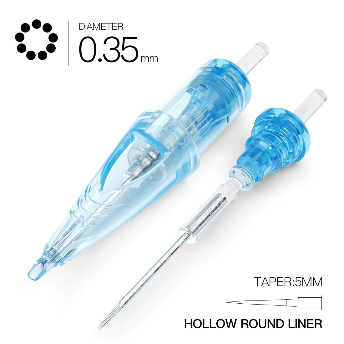 Ultra - 0.35mm - スジ針 - Hollow – Wizard T.S オンライン Ultra - 0.35mm - スジ針 - Hollow – Wizard T.S オンライン