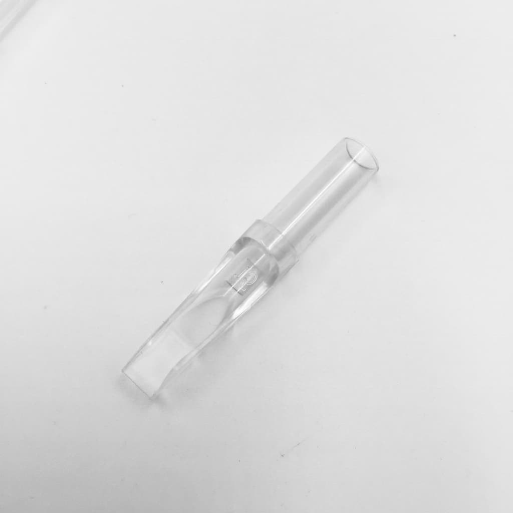 Disposable Flat Tip Clear